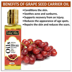 Pure Carrier Grape seed Oil
