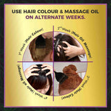 Organic hair color & spa with essential oils