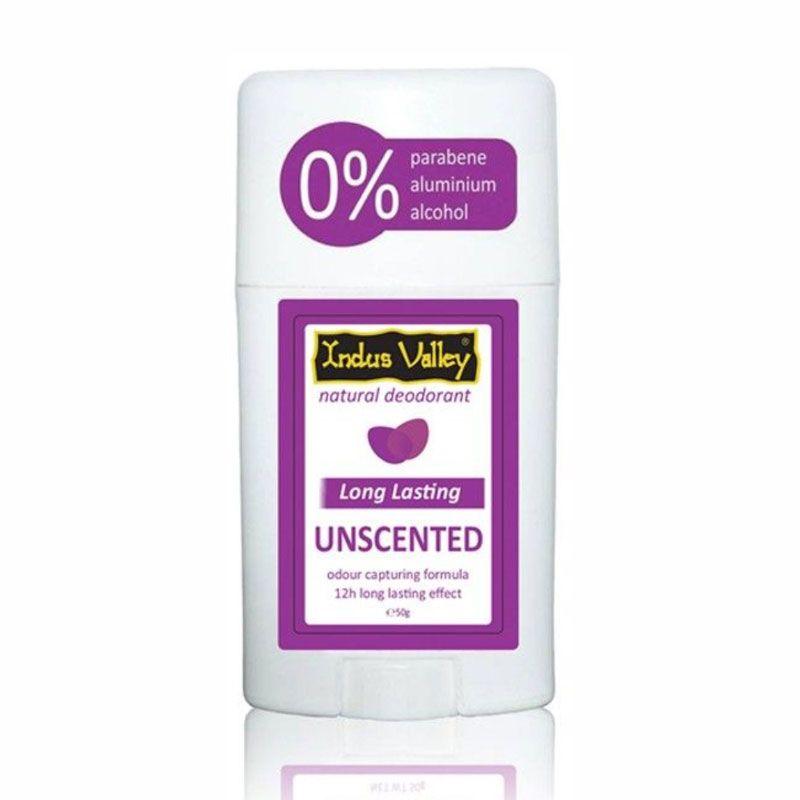 Unscented Natural Deodorant Stick for Men & Women (50g)